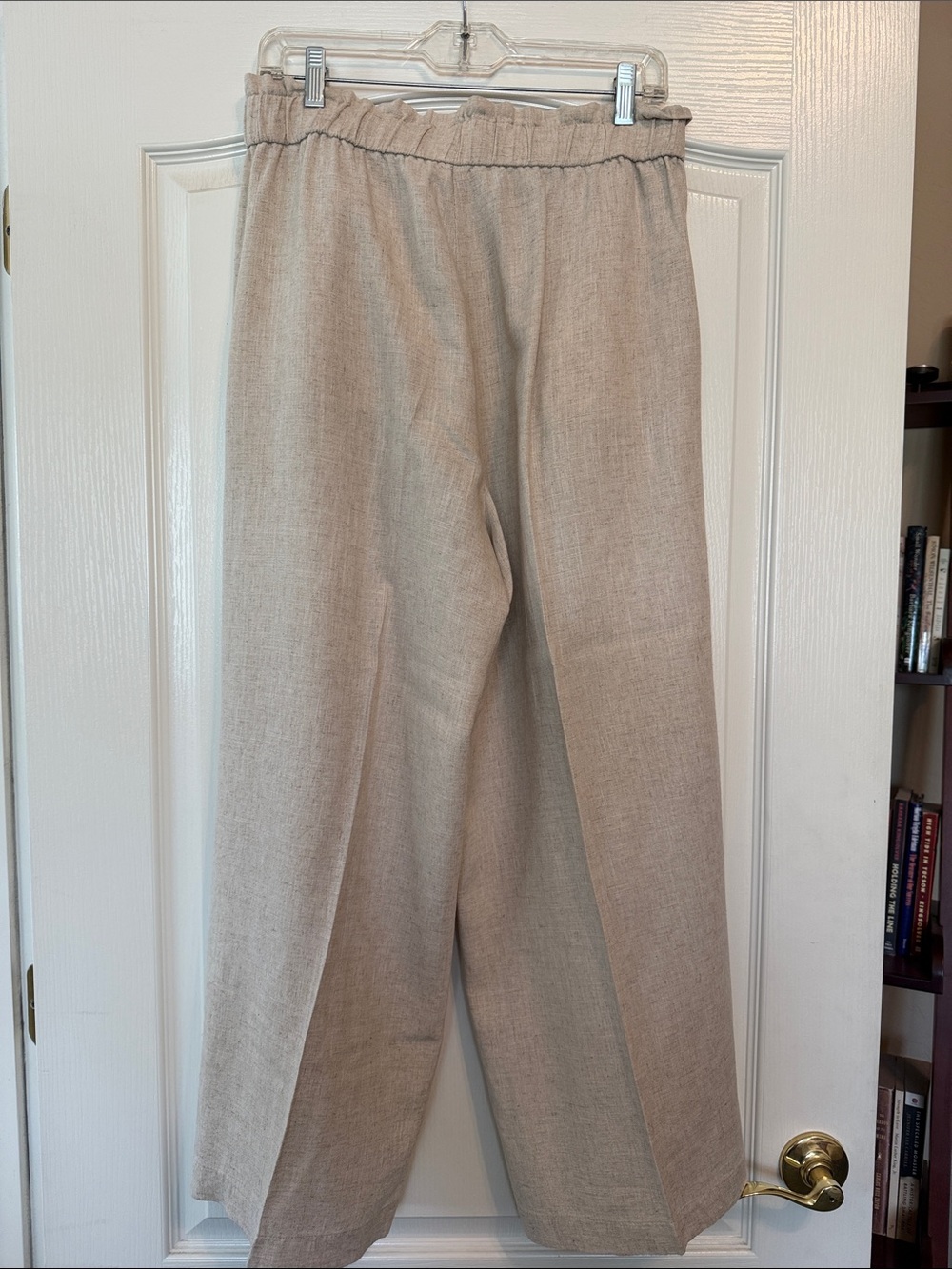 Loft Linen-Blend Wide Leg Pants - Picture 2 of 9